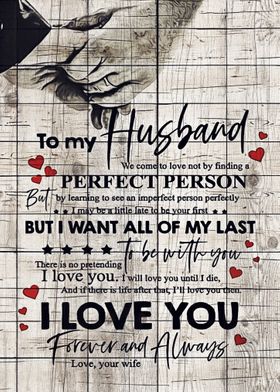To my Husband