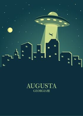 Augusta City Skyline Ufo