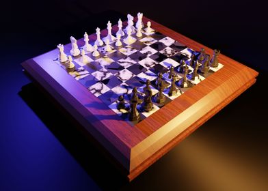 Chess White vs Black