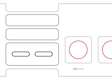 NES Controller Artwork