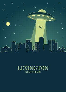 Lexington City Skyline Ufo