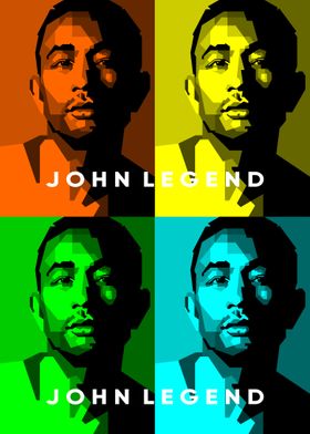 WPAP STYLE JOHN LEGEND