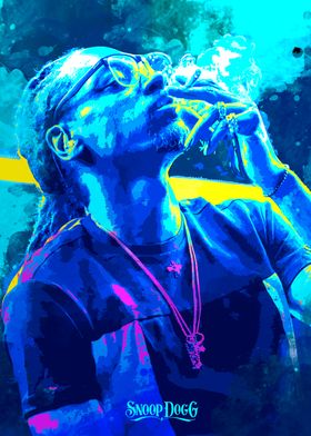 Snoop Dogg Art GLow