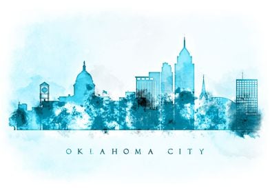 Oklahoma City Skyline