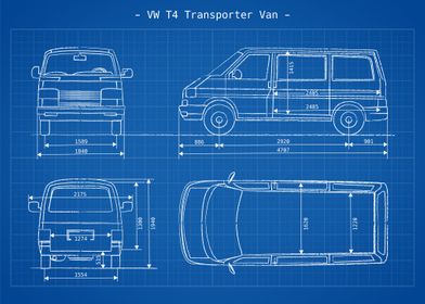 VW T4 Blueprint