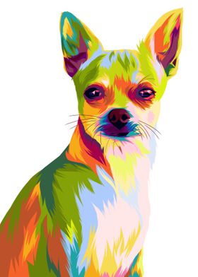 cihuahua pop art