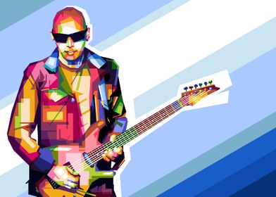 LandScape SteveVai Pop Art