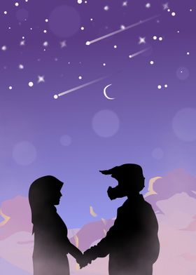 True love in the Sky