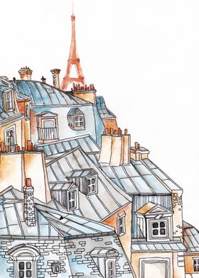 Roofs of Paris