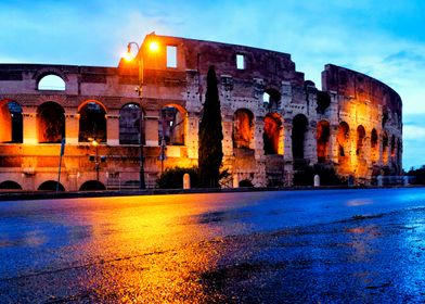 View of the Colosseum