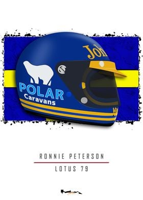 Ronnie Peterson Helmet