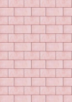 Blush Brick Imperfection