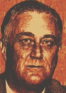 Franklin D Roosevelt Art