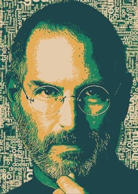 Steve Jobs Artwork Paint