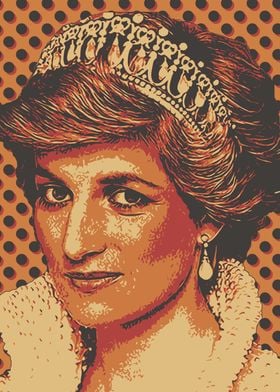 Princes Diana Painting