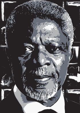 Kofi Annan Painting art