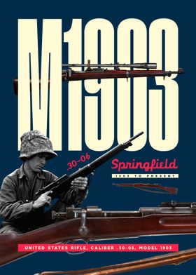 M1903 Springfield Poster