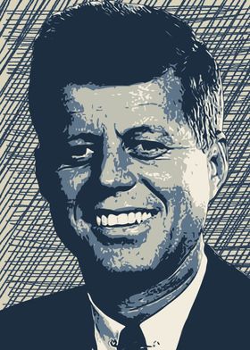 John F Kennedy Artwork