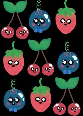 Fruity Fruits Berries