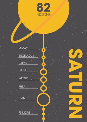 The Moons of Saturn