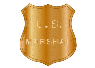  Marshal Shield Badge