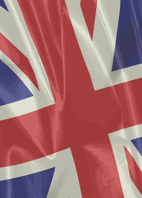 Silk Union Jack Flag