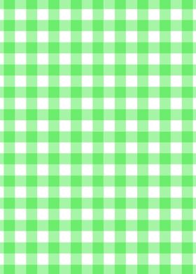 Gingham In Green