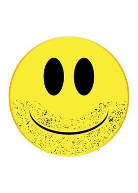 Stubble Smile Face