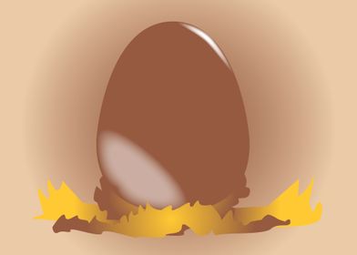 Chocolate Easter Egg