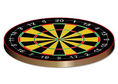 Classic Typical Darts Boar