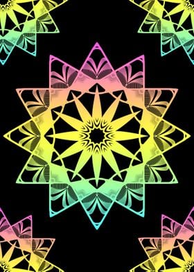 mandala colorfull