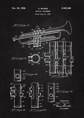 1939 Trumpet Patent