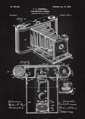 1902 Camera Patent Art