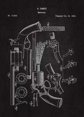 1856 Revolver Patent