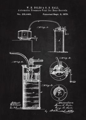 1879 Beer Barrel Pressure