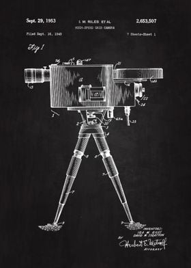 1953 Grid Camera Patent