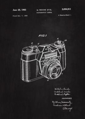 1963 Camera patent Art