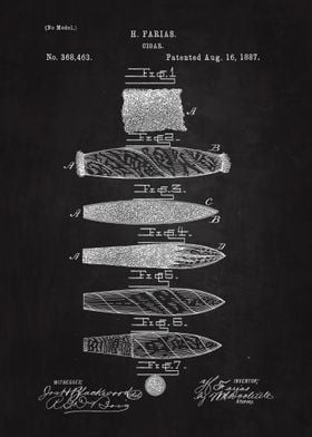 1887 Cigar Patent