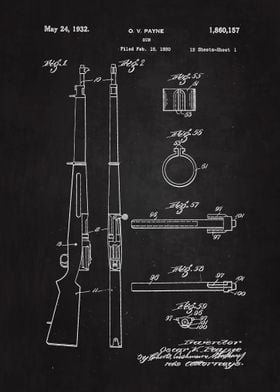 1930 Gun Patent Art