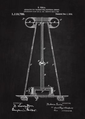 Tesla Patent Art 