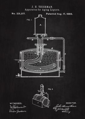 1880 Liquor Apparatus Art 