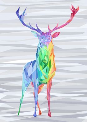 Colourfull Deer