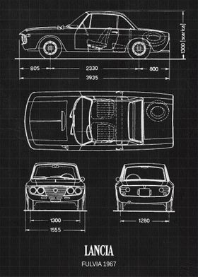 LANCIA FULVIA 1967