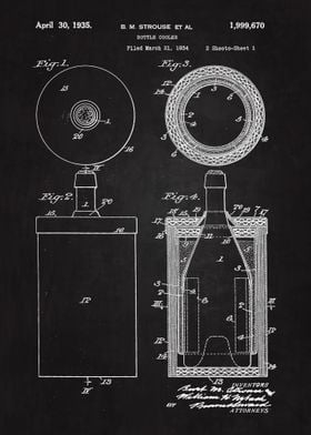 1935 Bottle Cooler Art