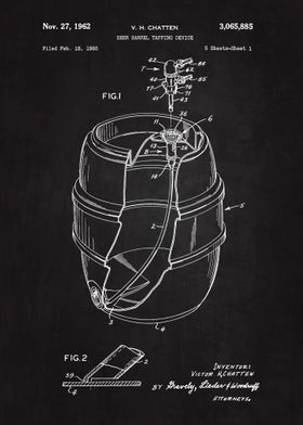 1960 Beer Barrel Patent