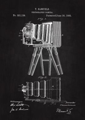 1885 Camera Patent Art