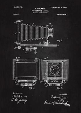 1900 Camera Patent art