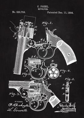 1894 Revolver Patent Art