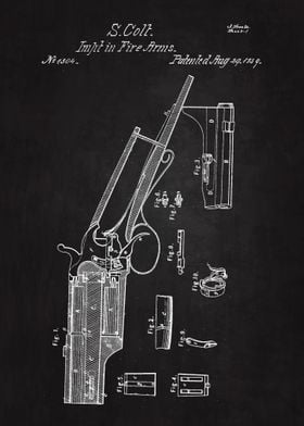 1839 Colt Gun Patent