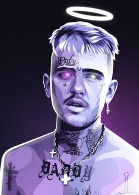 Lil Peep neon